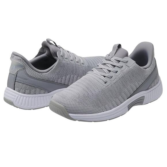 OrthoFeet Womens Kita Hands-Free Sneakers US 8M EU 38.5 Gray Athletic GUC - Picture 2 of 14